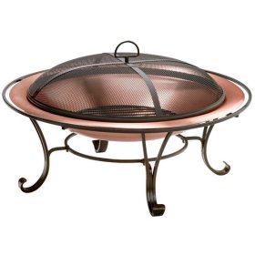 Coleman 30" Round Copper Fireplace