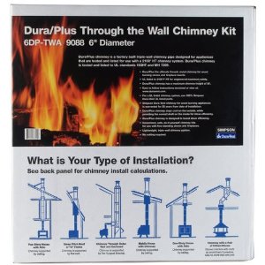 DuraPlus Through-The-Wall Chimney Kit